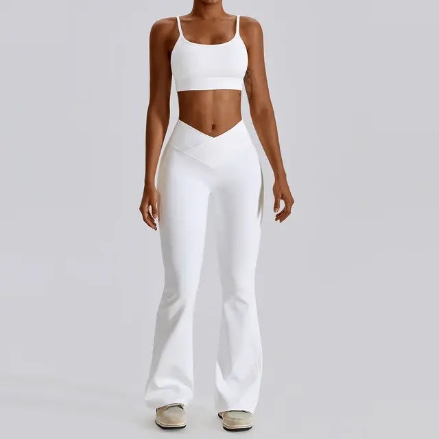 Sportswear Workout Clothes Athletic White Whole Body