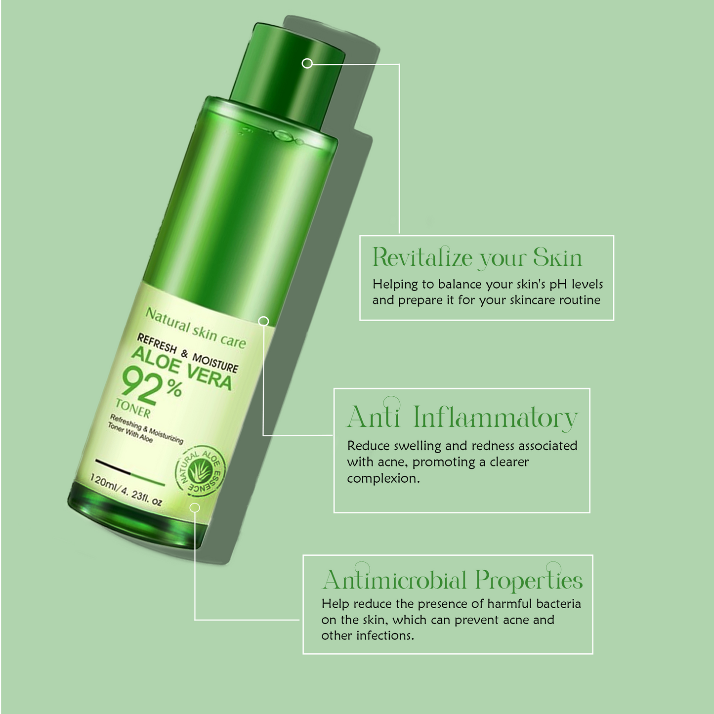 benefits of Aloe Vera 92%