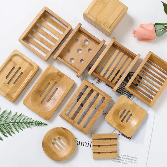 11 different Wooden Bamboo Soap plate 