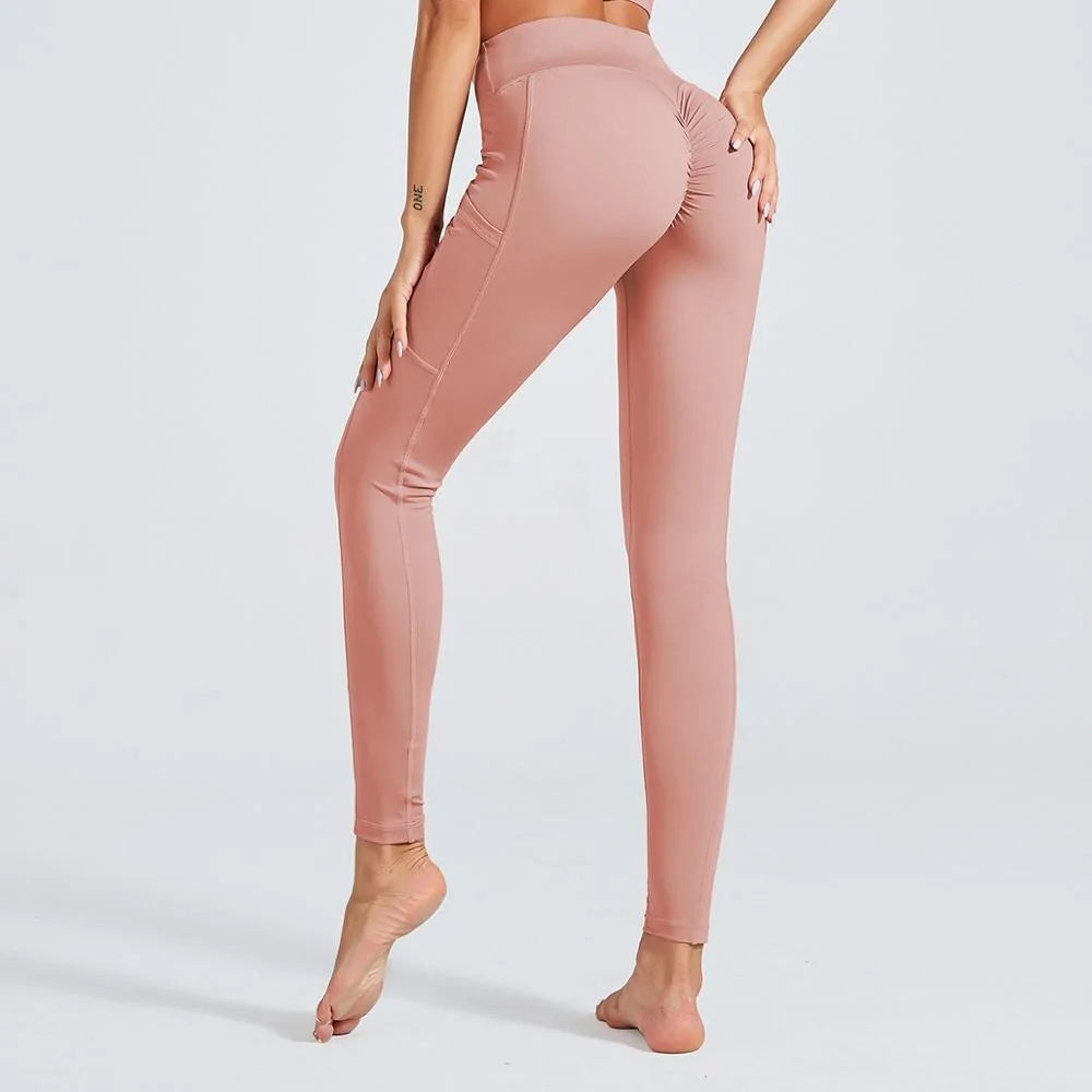 Fitness Soft Fabric Blend Sports Bra And Leggings for Women - DivineLuxes
