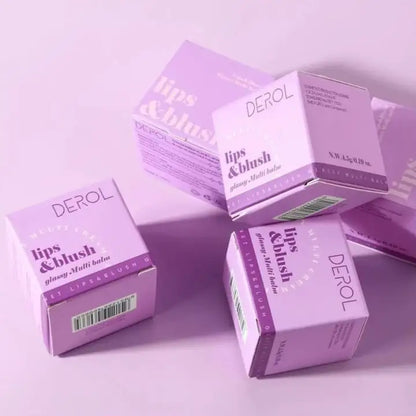 Derrol Lips & Blush - Natural Color for Lips and Face - DivineLuxes