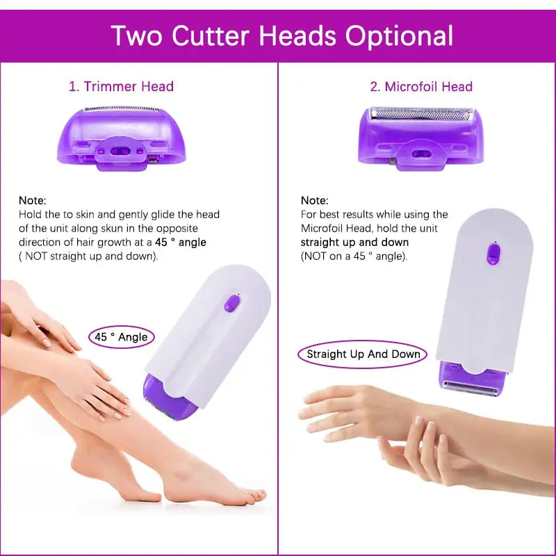 Women Laser Epilator Shaver - DivineLuxes
