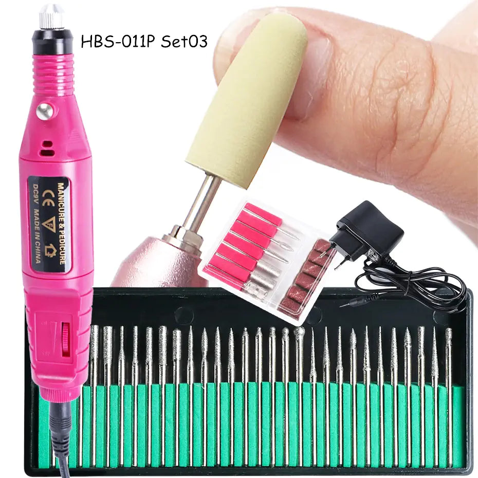 Rechargeable Electric Nail Drill Sets - DivineLuxes