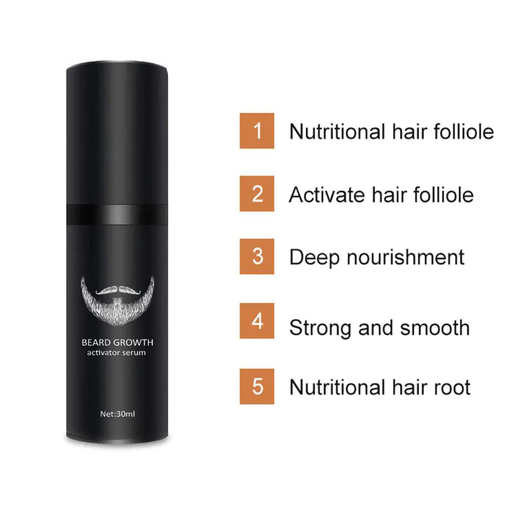 Beard Growth Activator Serum Benefits