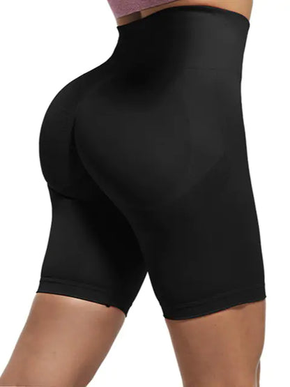 Black Fitness Yoga Shorts
