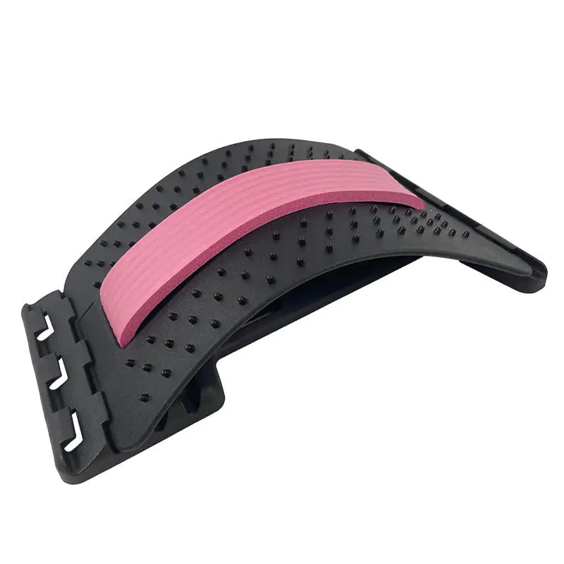 Black and Pink Magic Stretch Back Massager - 