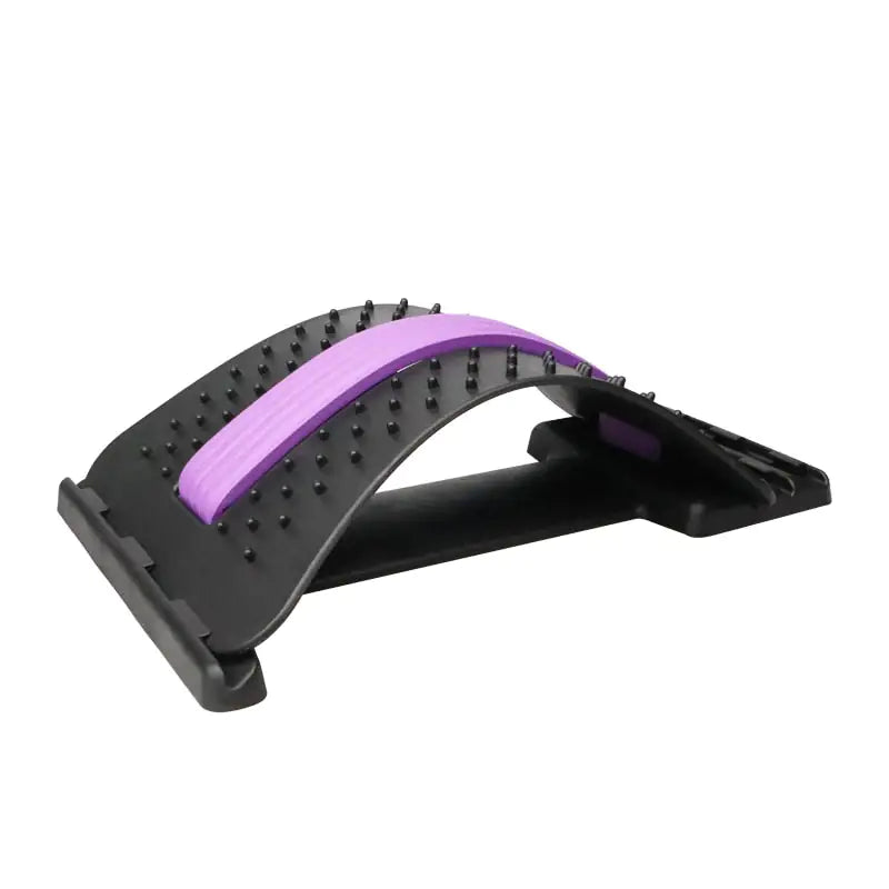 Black and Purple Magic Stetch Back Massager