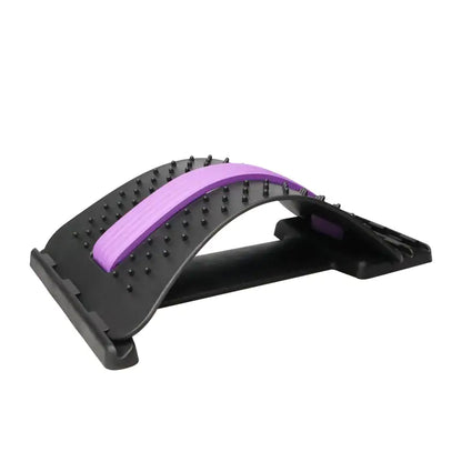 Black and Purple Magic Stetch Back Massager
