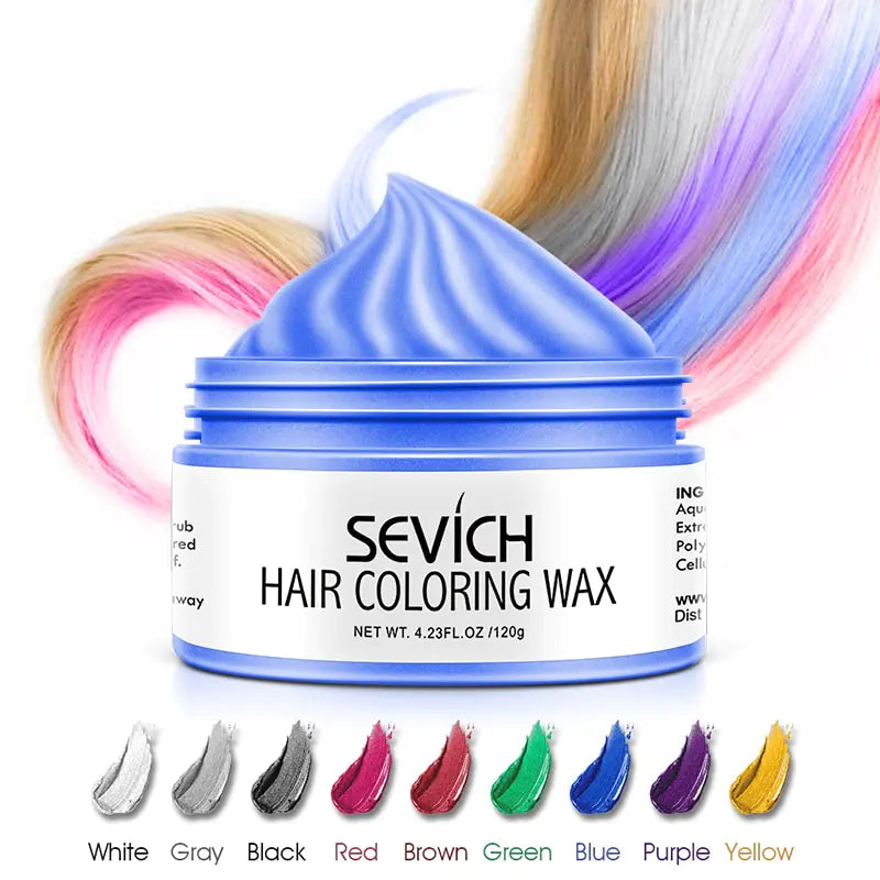 Blue Hair Coloring Wax