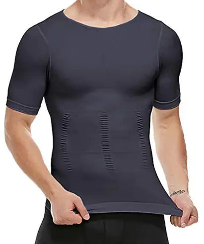 Compression Body Building Shirt Men - Gray