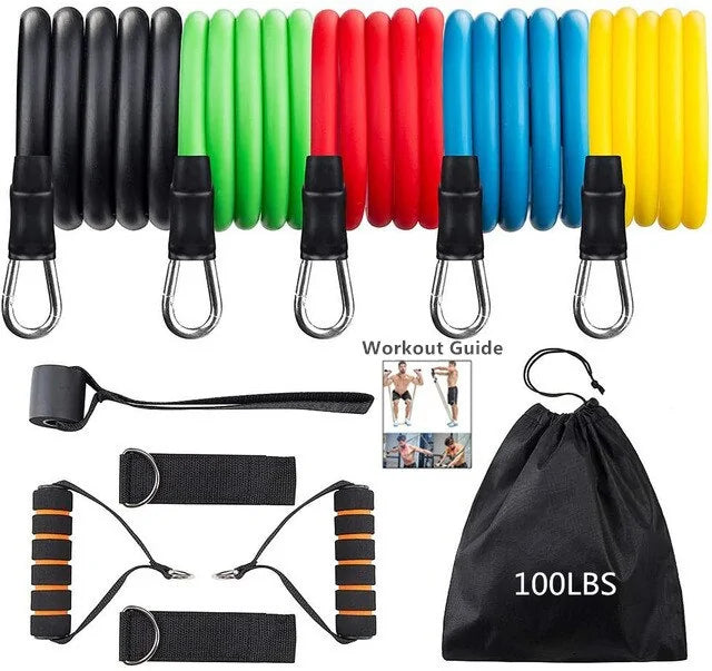 Fitness Resistance Bands - DivineLuxes