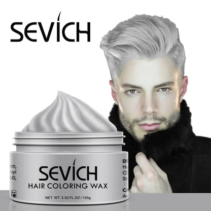 Gray Temporary Hair Coloring Wax