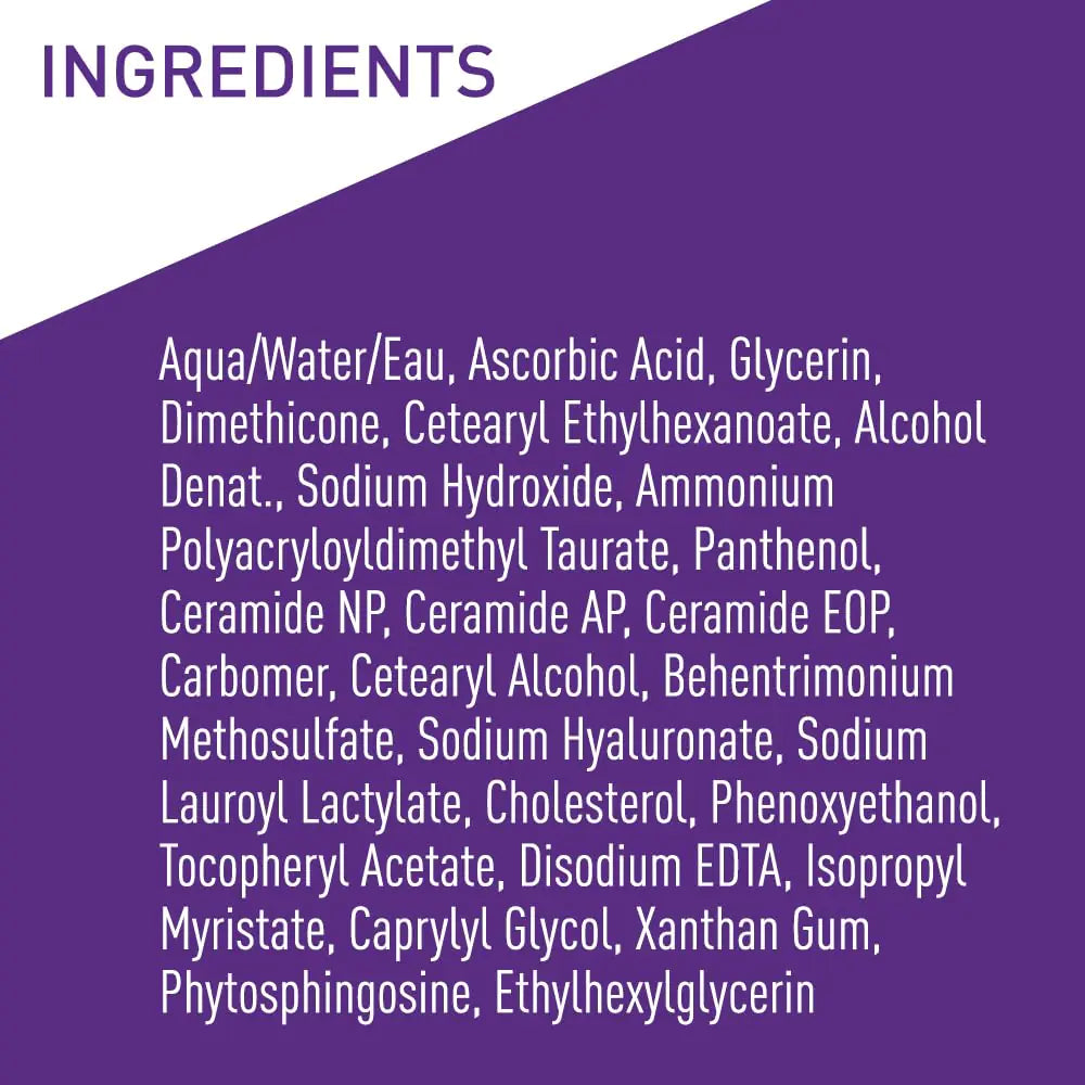 Ingredients of CereVe Vitamin C Serum 