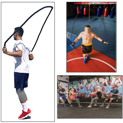 Jumping rope and tag of war