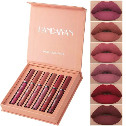 6 Shades of Kit Sexy Lips Handaiyan