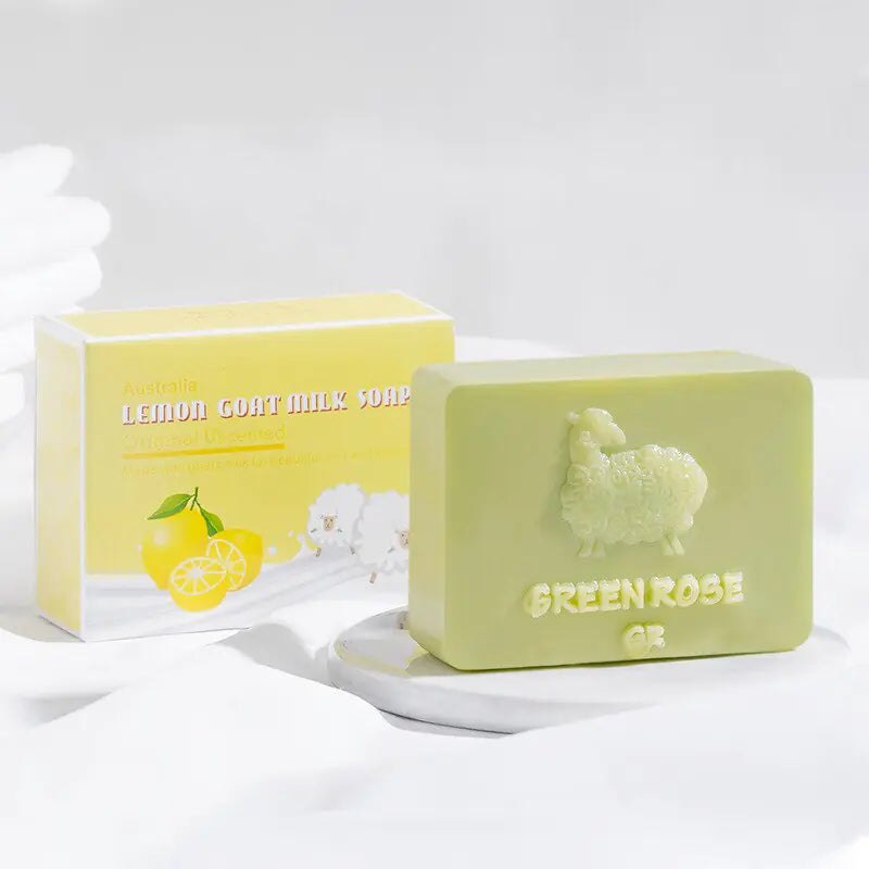 Lemon Goat Milk Soap - Natural Essential Oil Soap