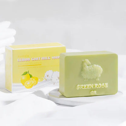 Lemon Goat Milk Soap - Natural Essential Oil Soap