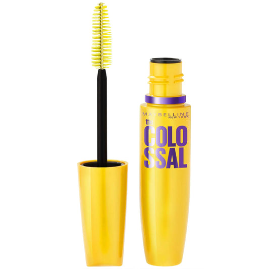 Maybelline Volum' Express Colossal Washable Mascara Makeup, Classic Black Mascara,  0.31 Fl Oz (Pack of 1) - DivineLuxes