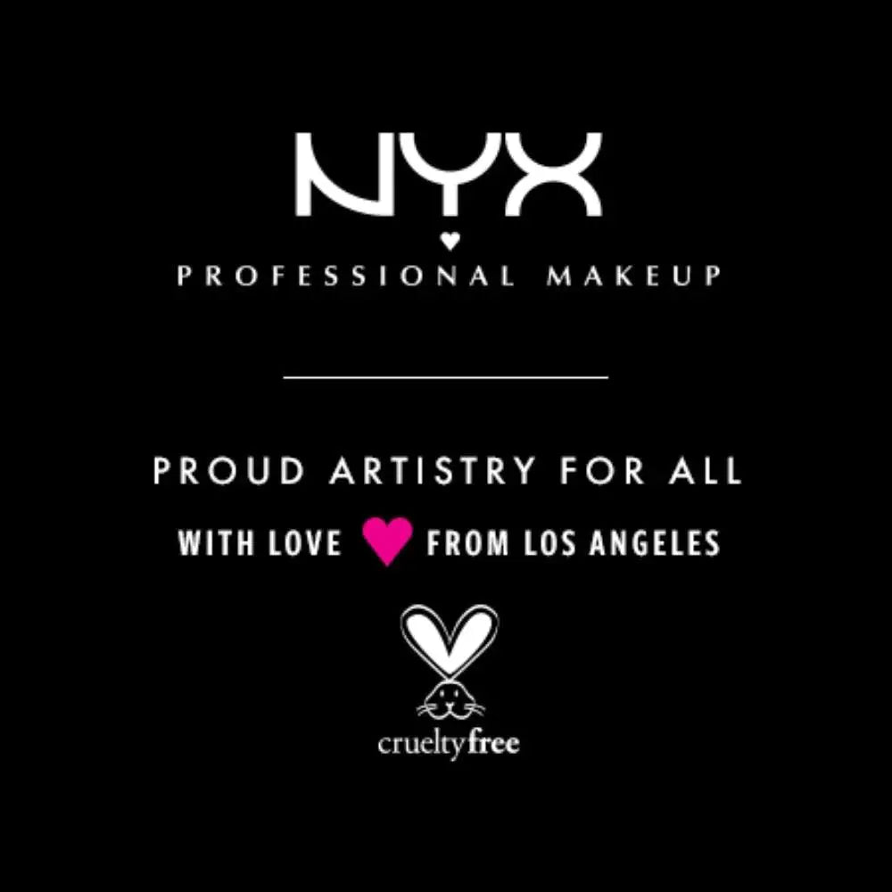 NYX Professional Makeup Proud Artistry For All with Love from Los Angeles