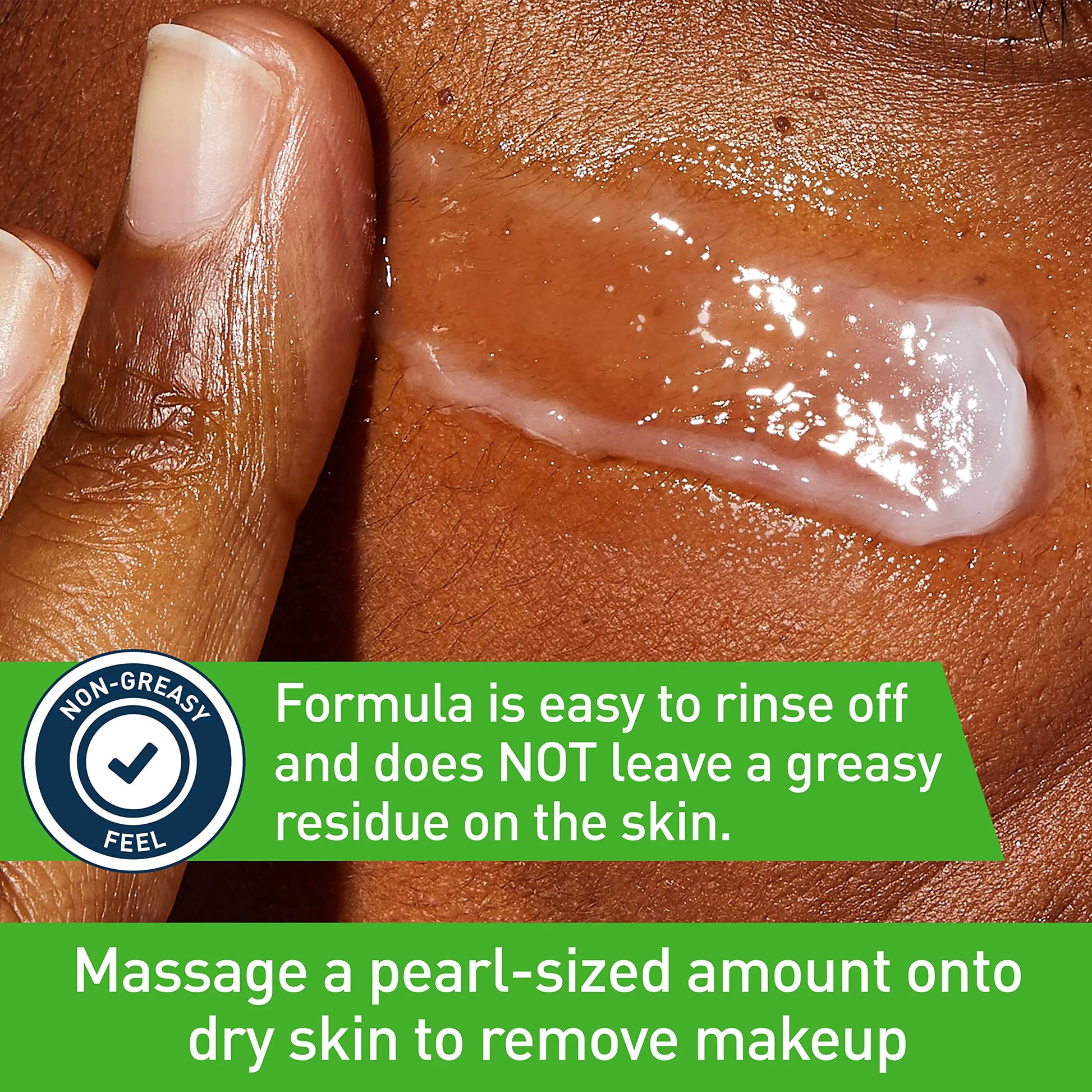 Non-greasy Feel