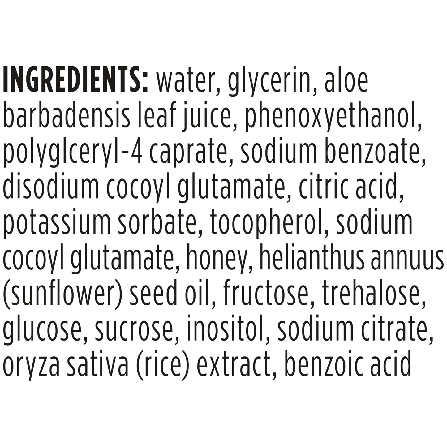 ingredients 