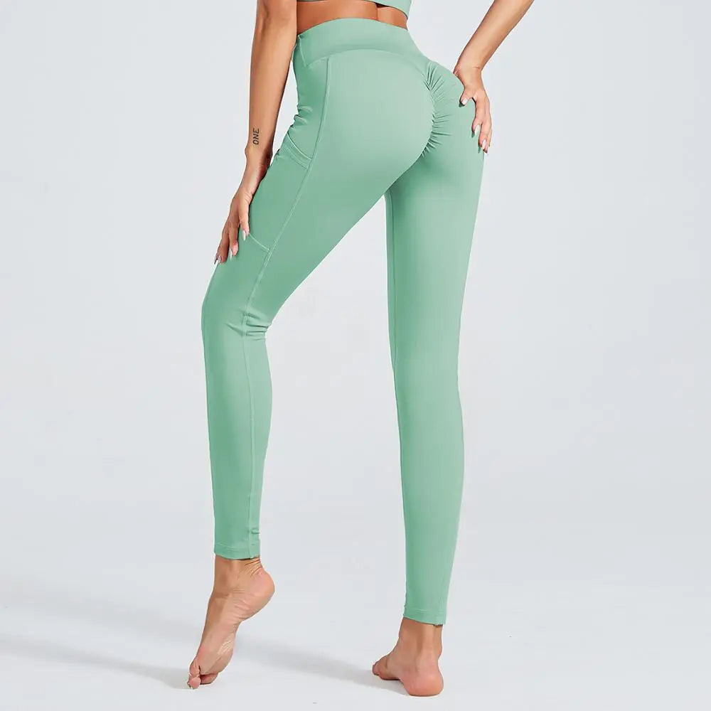 mint green leggings