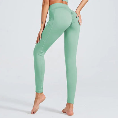 mint green leggings