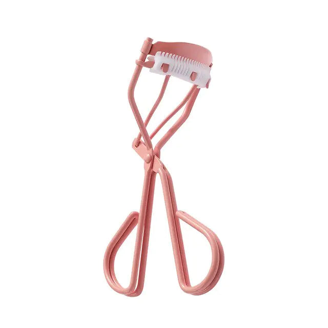  Pink Eyelash Curler with White Comb 
