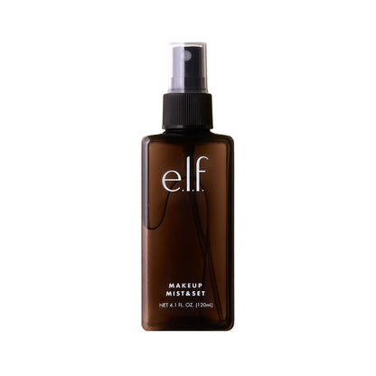 e.l.f. Makeup Mist & Set, Hydrating Setting Spray For Setting & Reviving Makeup, Soothes & Hydrates Skin, Infused With Vitamin A, Vegan & Cruelty-free 4.05 Fl Oz (120 ml) - DivineLuxes
