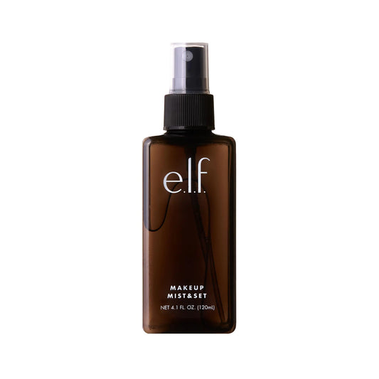 e.l.f. Makeup Mist & Set, Hydrating Setting Spray For Setting & Reviving Makeup, Soothes & Hydrates Skin, Infused With Vitamin A, Vegan & Cruelty-free 4.05 Fl Oz (120 ml) - DivineLuxes