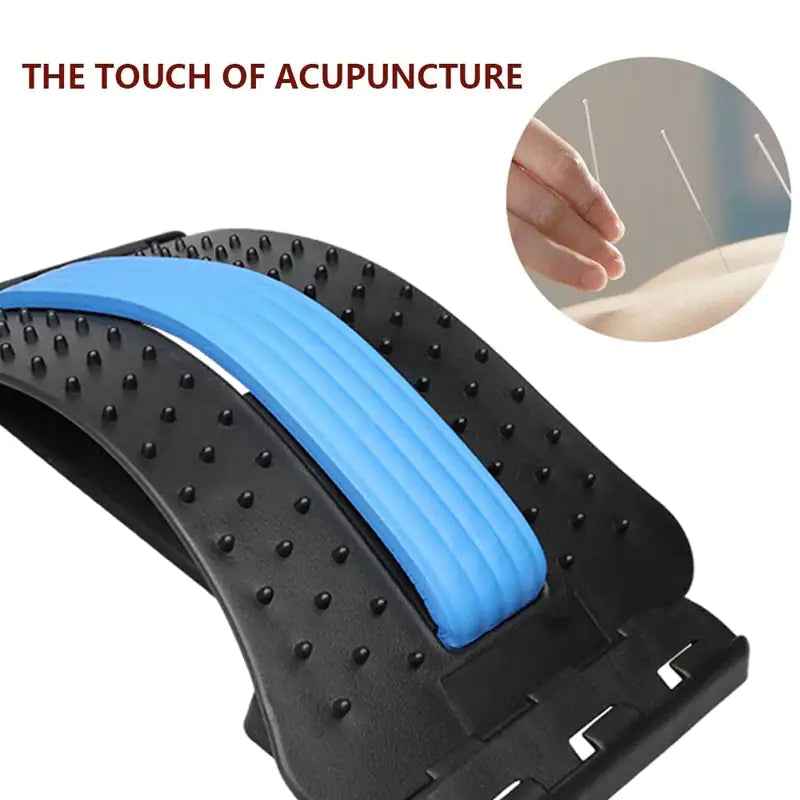 The Touch of Acupuncture Blue Magic Stretch back Massager
