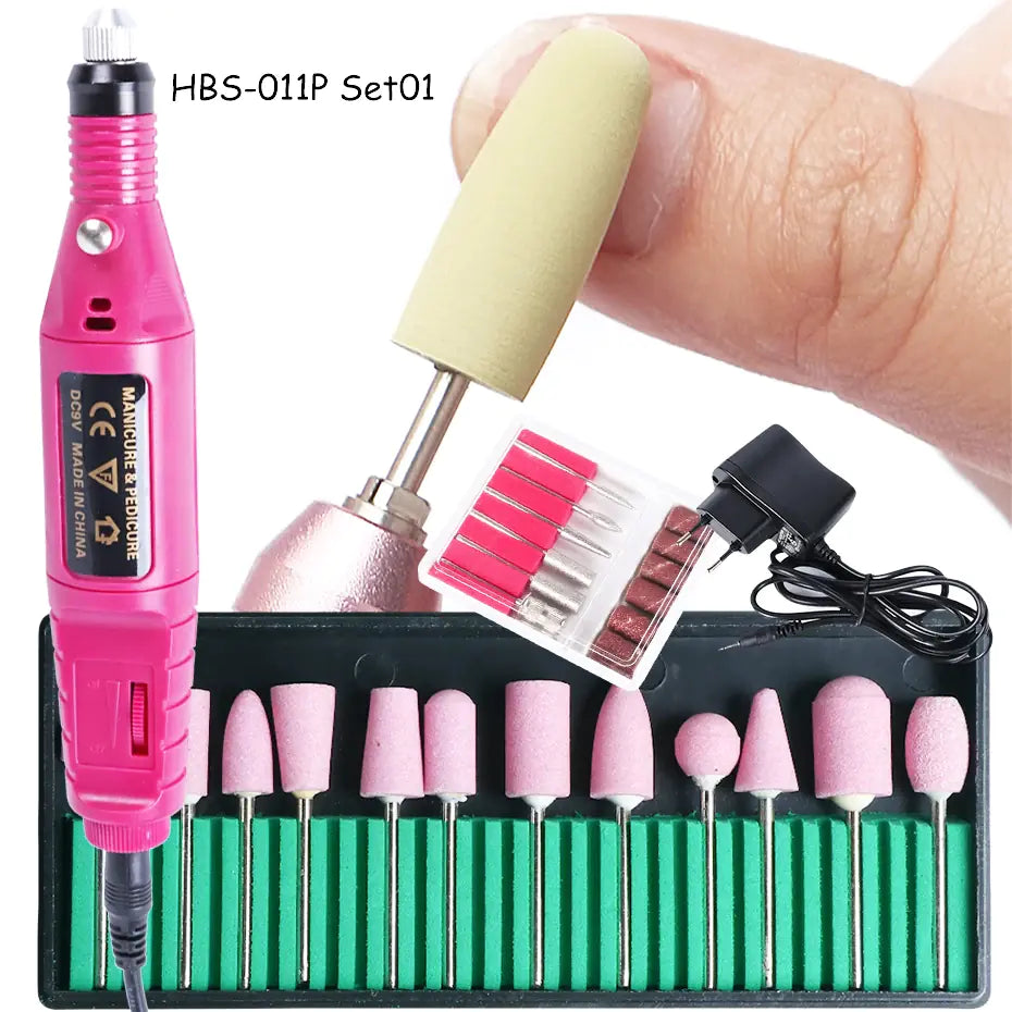 Rechargeable Electric Nail Drill Sets - DivineLuxes