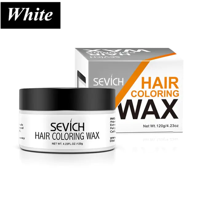 White Hair Coloring Wax