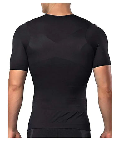 X-shape at the back