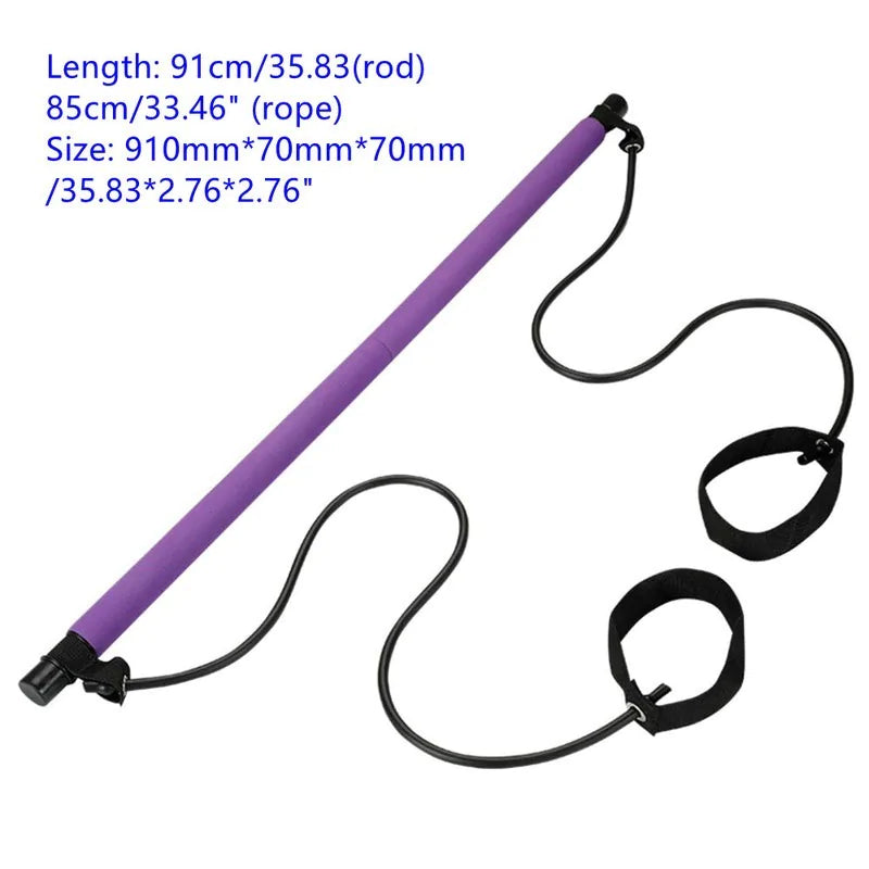 Size and dimension od Fitness Resistance Band