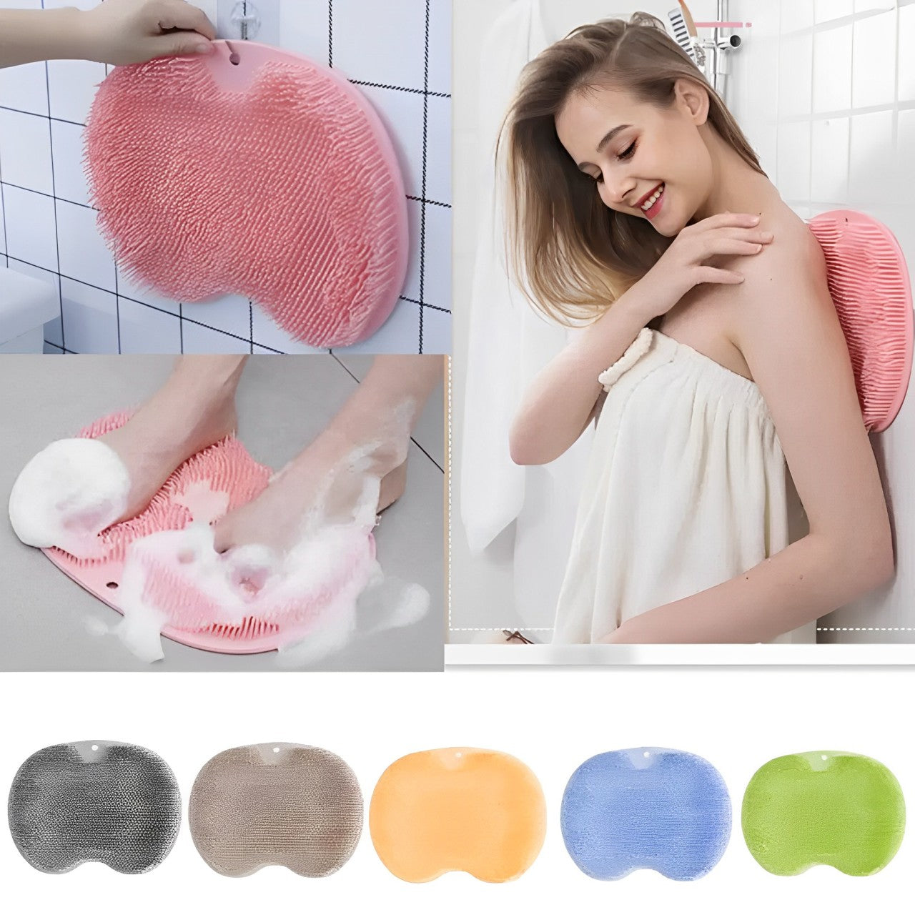 Foot Wash Brush Pad - DivineLuxes