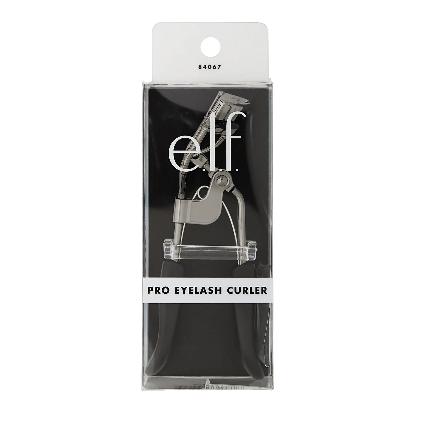 e.l.f. Pro Eyelash Curler, a Vegan Makeup Tool, Creates Eye-Opening & Lifted Lashes, Lash Curler Includes an Additional Rubber Replacement Pad , Color Black inside the plastic packaging