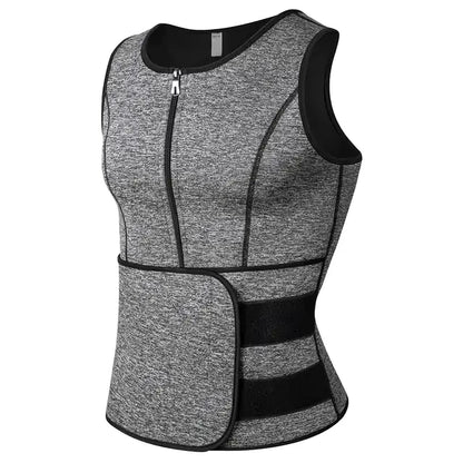 Single gray black Men Shaper Vest
