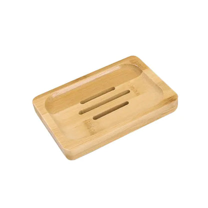 Wooden Bamboo Soap Dish - DivineLuxes
