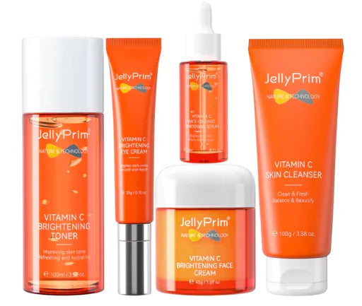 Jelly prim Radiance Vitamin C Skincare Set - DivineLuxes