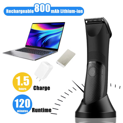 Electric Body Hair Trimmer for Men - DivineLuxes