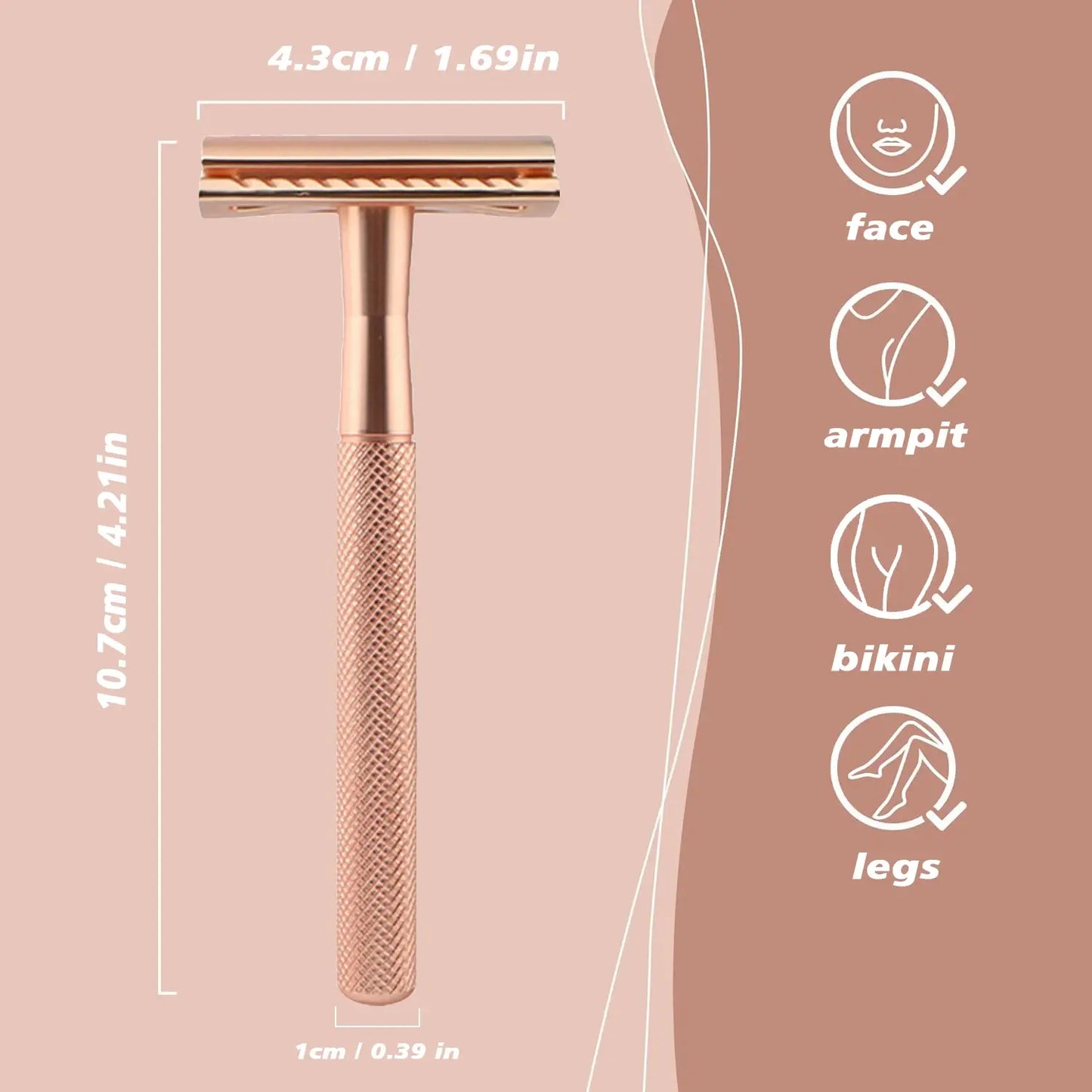 Double Edge Safety Razor - DivineLuxes