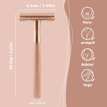 Double Edge Safety Razor - DivineLuxes