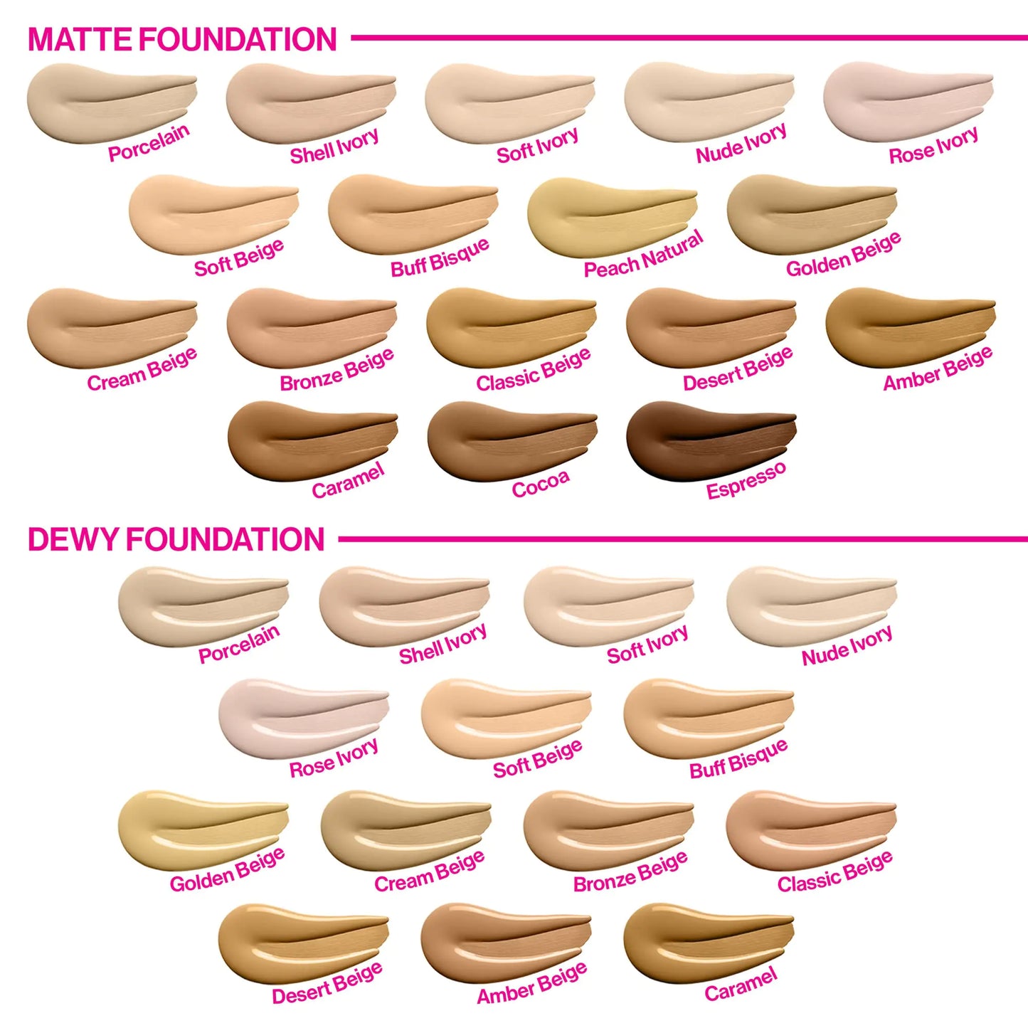wet n wild Photo Focus Dewy Foundation Cream Beige & Buff Bisque Liquid Makeup Bundle Foundation + Makeup, Buff Bisque - DivineLuxes