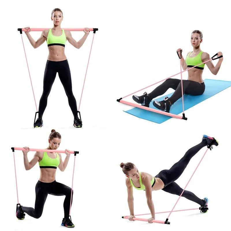 Different types on how to use Fitness Resistance Band