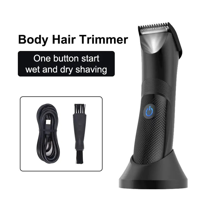 Electric Body Hair Trimmer for Men - DivineLuxes