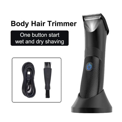 Electric Body Hair Trimmer for Men - DivineLuxes