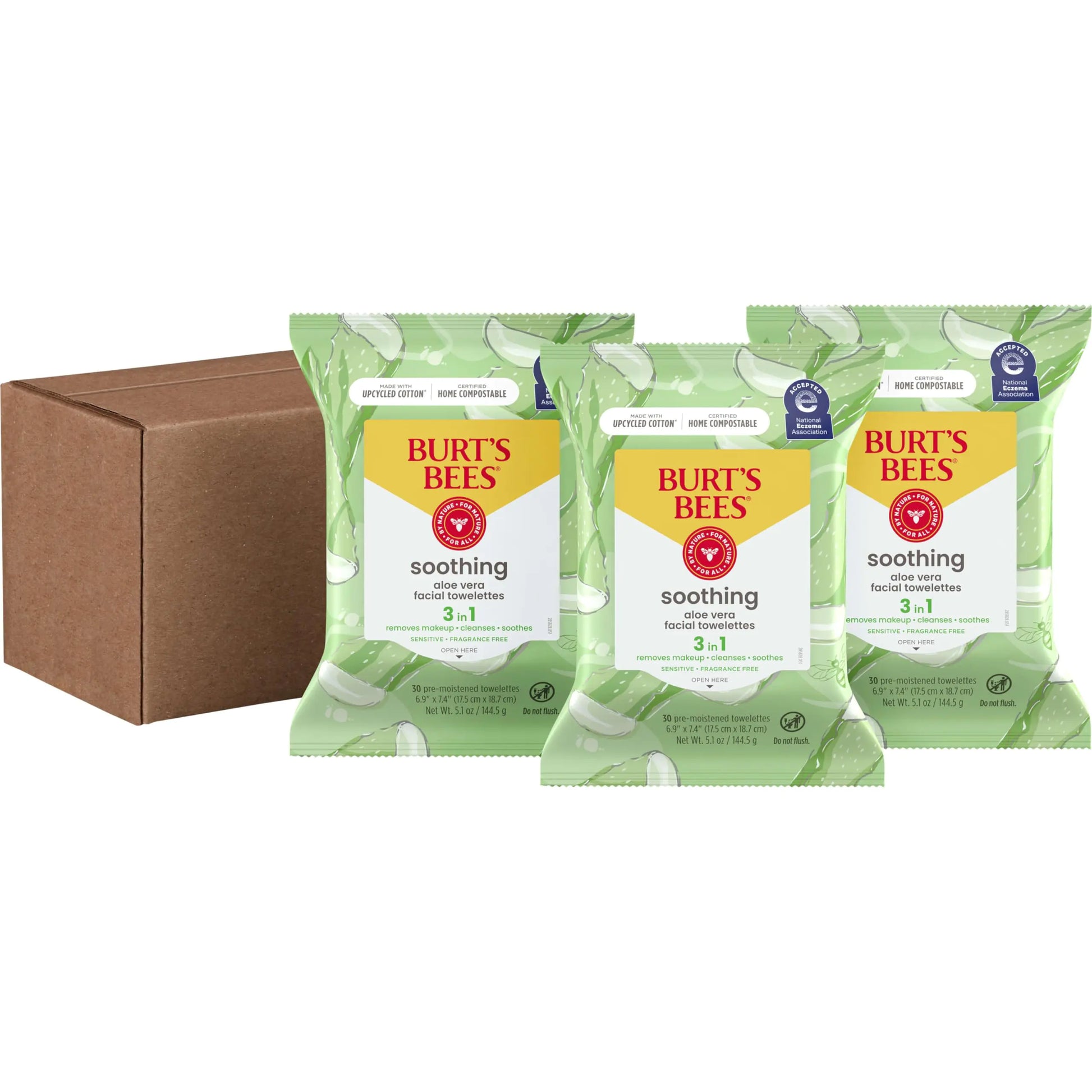 3 wipes