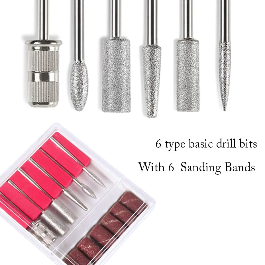 Rechargeable Electric Nail Drill Sets - DivineLuxes